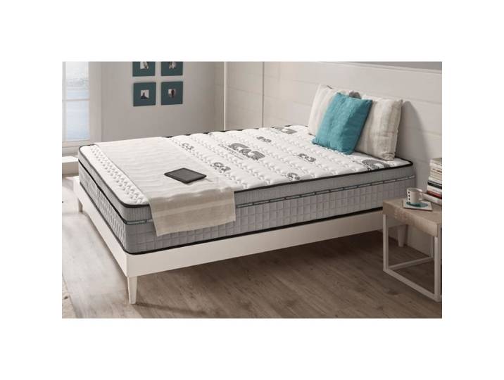 Matelas mousse à mémoire de forme MAXI CARBONE 160x200 cm - NATURALEX - Ferme - Anti-acarien