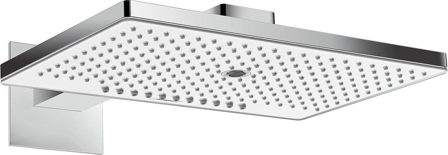 Hansgrohe Rainmaker Select vaste douchekop, chroom en wit, voor plafondmontage