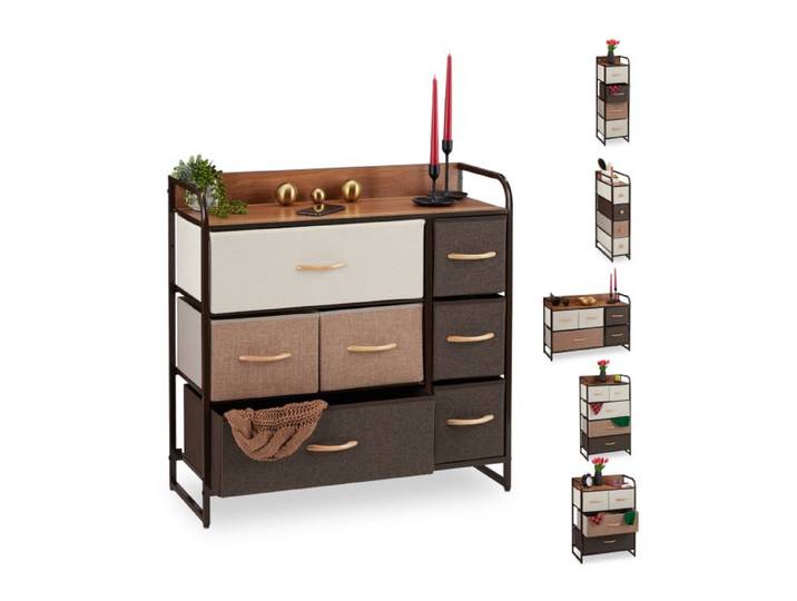 Relaxdays Schubladenschrank vers. Designs