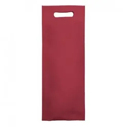 MONOUSO - Vliesstofftasche für Flasche Bordeaux 17+10x40cm (25 Stück)