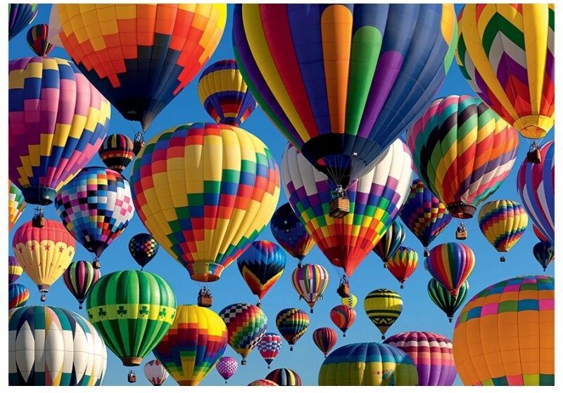 Puzzle 1000 pcs Montgolfières - Calypto
