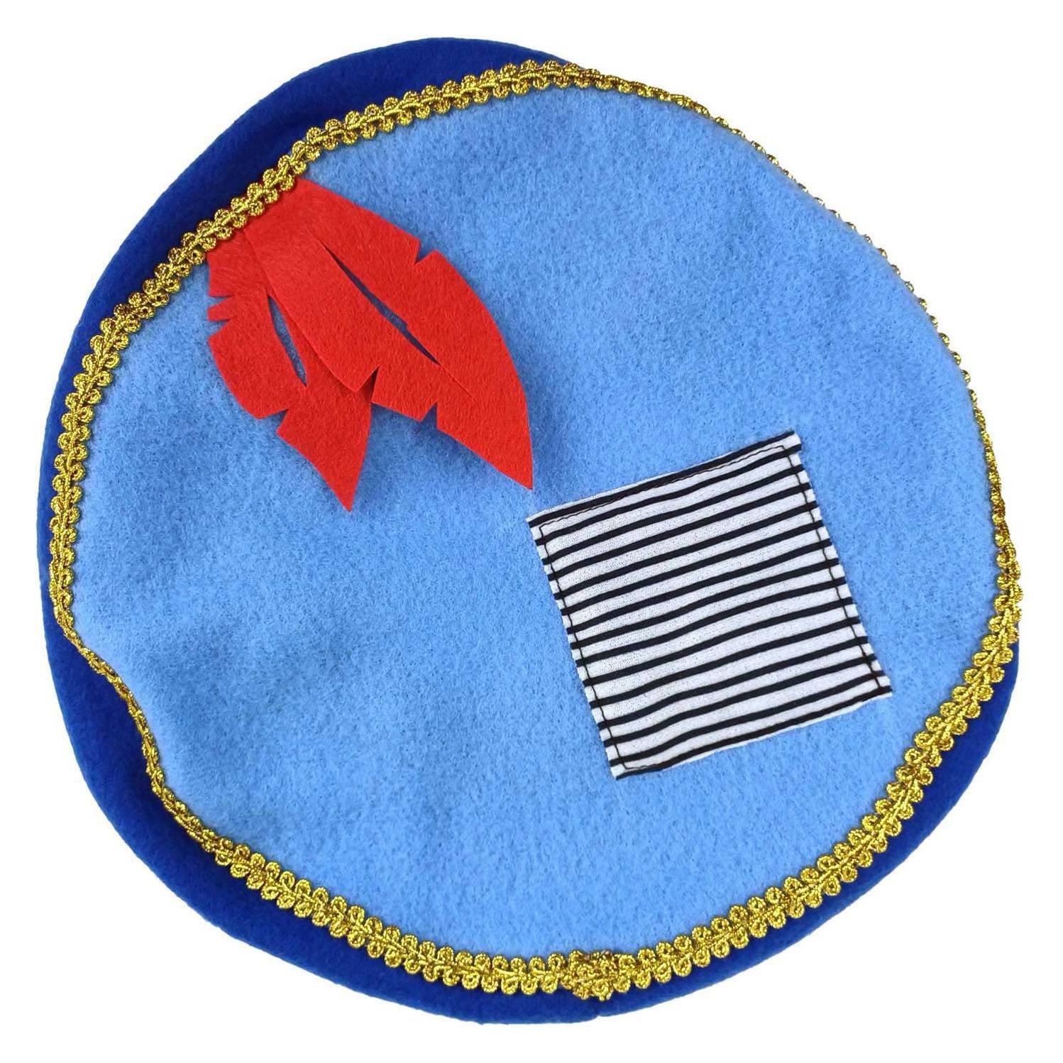 Haza Witbaard Luxus Piet Beret Sint & Co. - 24x24cm (60868451)