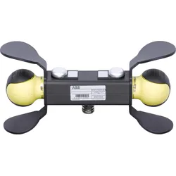 ABB JSD-TD25P-221200 Mobile 2-Handbedieneinheit 2x Safeball, 2 Leuchtdrucktaster, Stiftstecker M23/12-polig, IP40 2TLA930021R0000
