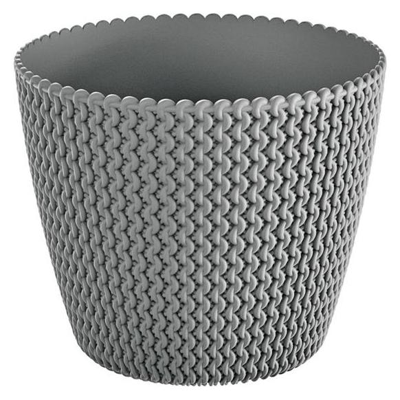 Prosperplast Flowerpot Splofy DSP260, Ø 26 cm, grey (26 x 22 cm) (DSP260-405U)