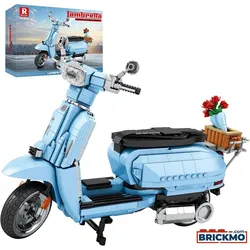 Reobrix Retro Scooter blau 11037