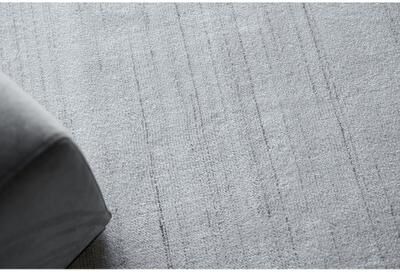 Exquisite Rugs Poliforma Handmade Handloomed Polyester Ivory Area Rug