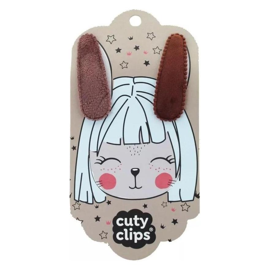 Ty Cuty Snails Kids Hair Clips Bunny Ears Brown (2 Stk.) (40959168)
