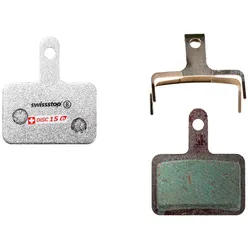 SWISSSTOP Bremsbeläge Disc D-15 E-Bike für Shimano | TRP | Tektro |
