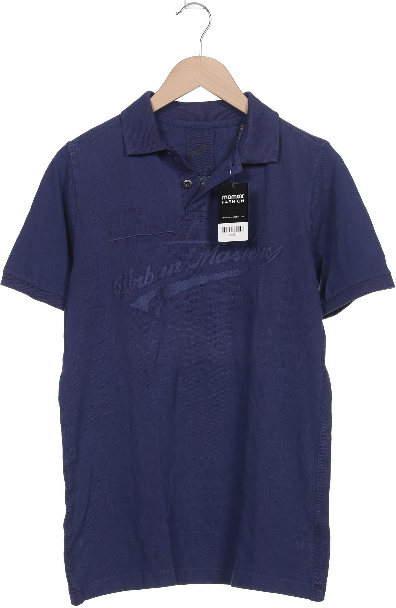 Daniel Hechter Herren Poloshirt, Marineblau, Gr. S, Baumwolle - Second Hand