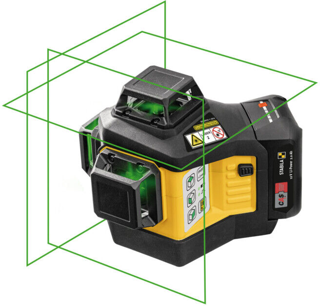 Laser lignes croisées STABILA système 12 V LAX 600 G (19797)