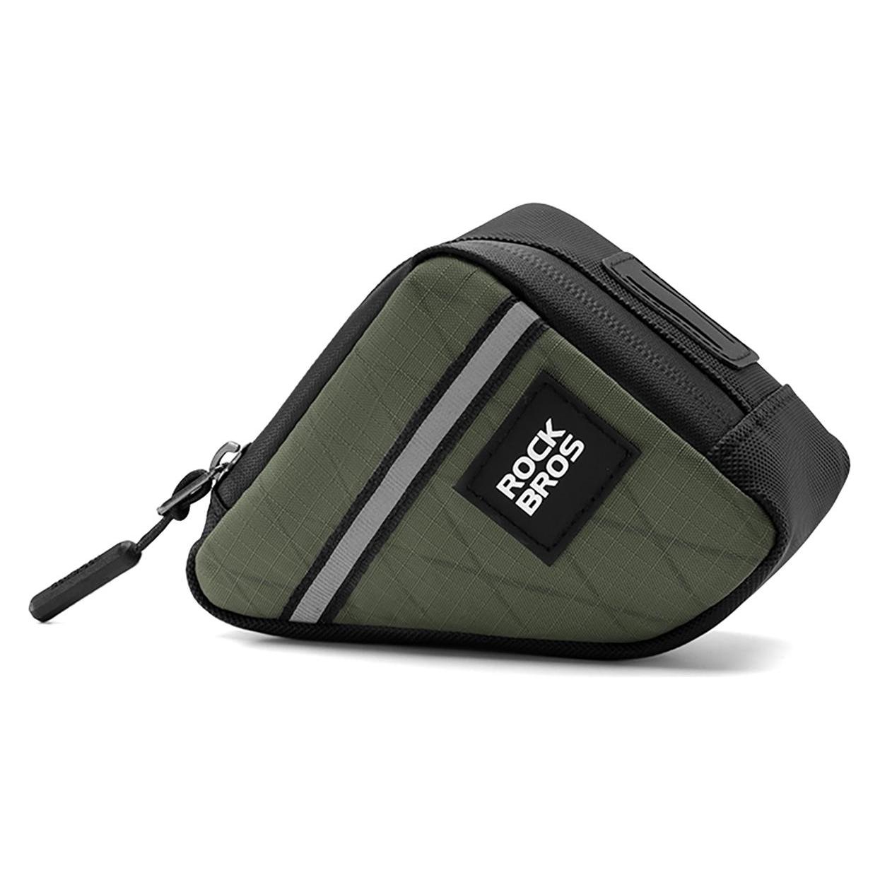 Rockbros Triangle Bike Frame Bag 0.25L - Green (Rahmentasche) (8386824308457)