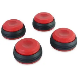 keepdrum Lautsprecher Boxen-Füsse SSA300 8-Stück in Rot, Lautsprecher Bauteile, Schwarz, Rot