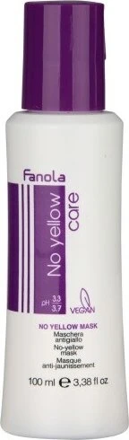 Fanola No Yellow Mask - Neutralizing Hair Mask - 100ml (100 ml) (8032947868636)