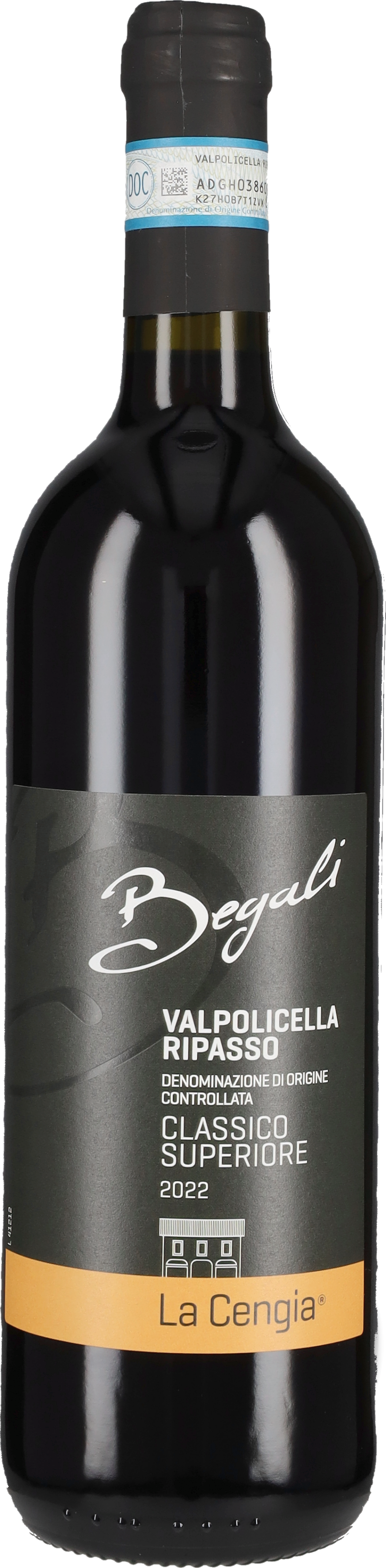 Valpolicella Ripasso Classico Superiore 'La Cengia' Begali 2022