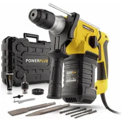 Powerplus, Bohrmaschine + Akkuschrauber, Bohrhammer 1500W - 7 Acc. (Bohrhammer)