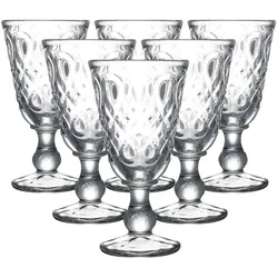 Nordal French Redwine Glass, Weingläser, Transparent