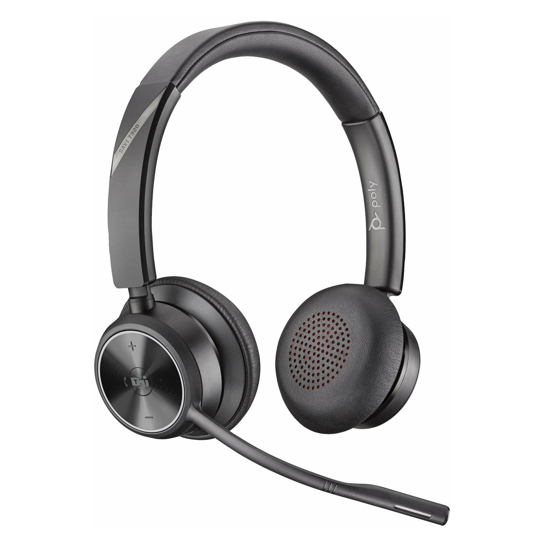 HP Poly Savi 7320 Stereo Microsoft Teams Certified DECT 1880-1900 MHz Top (Kabellos, USB-A, USB-C, Microsoft Teams) (8Y9B9AA#ABB)