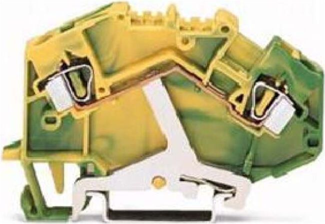 WAGO GmbH& Co. KG Connecteur de conducteur de protection 0,08-4 mm² vert/jaune 781-607 (781-607)