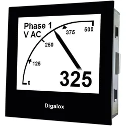 TDE Instruments, Energiemessgerät, Digalox DPM72-AVP Grafisches D