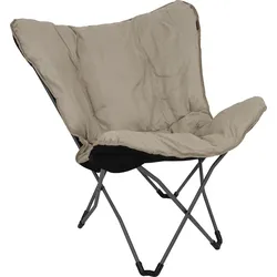 Bo-Camp Redbrigde L Urban Outdoor Schmetterlingsstuhl Stahl beige