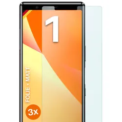 moex FlexProtect Sony Xperia 1 Schutzfolie Matt