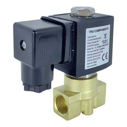 Tru Components Direktgesteuertes Ventil TC-14211688 TC-YCSM31-3/8G-AC230 230 V/A (Gehäuse) (TC-14211688)