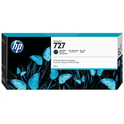 HP Original 727 Druckerpatrone - mattschwarz (C1Q12A)