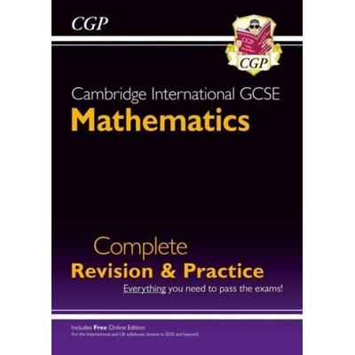 Cambridge International GCSE Maths Complete Revision & Practice: Core & Extended (inc Online Ed), Taschenbuch von Cgp Books, CGP Books,