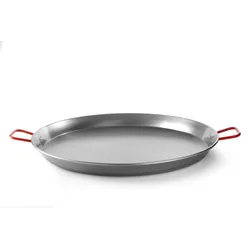 HENDI Paella-Pfanne, Geeignet für Gasgrill 146804, ⌀800x(H)50mm