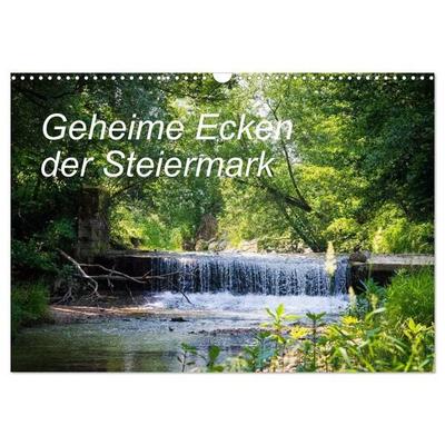 Geheime Ecken der Steiermark (Wandkalender 2027 DIN A3 quer), CALVENDO Monatskalender
