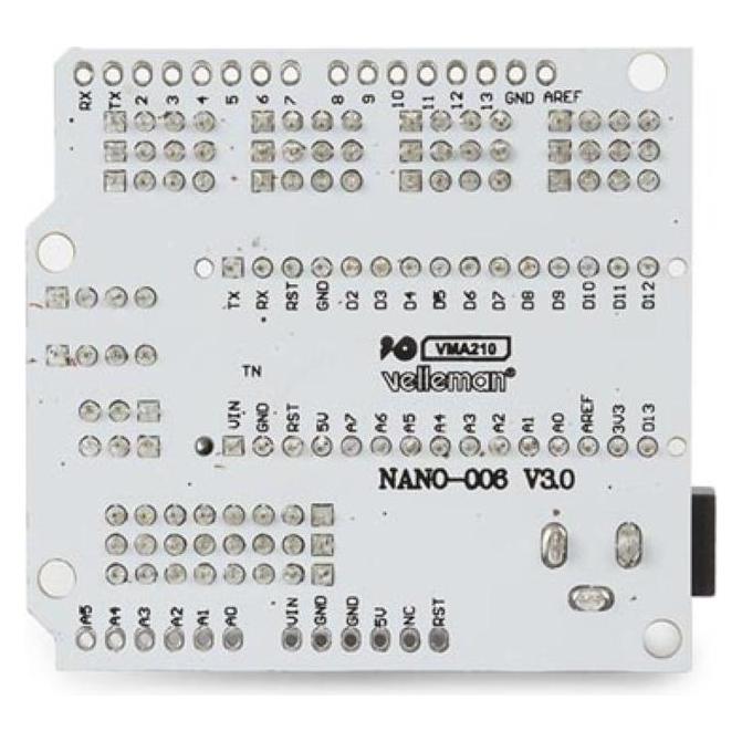 Whadda Multifunktions-Erweiterungskarten für Arduino Nano UNO (WPB210)