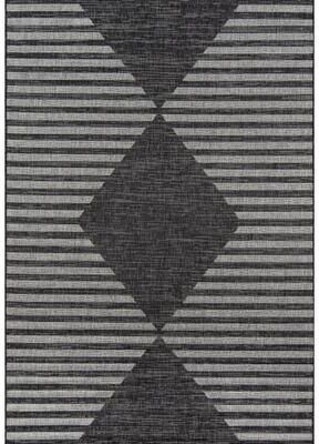 Skyline Decor Momeni Villa Geometric Indoor Outdoor Rug.