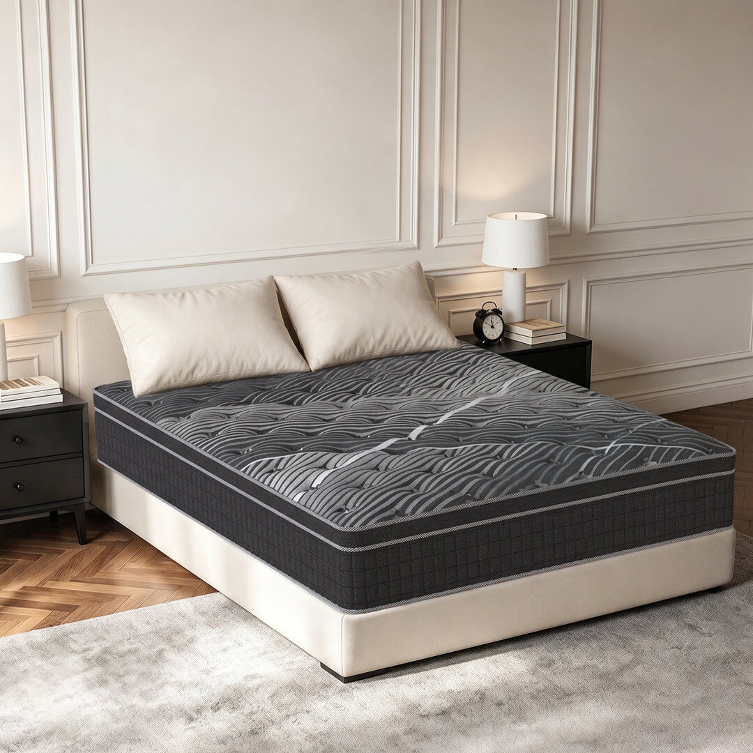 Rattrix 30cm Memory Foam Pocket Sprung Mattress - Medium Firm Small Double