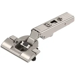 CLIP top BLUMOTION Standardscharnier 110°, Eckanschlag, Topf: INSERTA, vernickelt