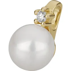 Orolino Anhänger 585 Gold mit Brillant 0,03ct. + Perle 6,5-7mm
