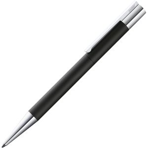 Lamy Kugelschreiber scala 280, Gehäuse schwarz, Edelstahl, Schreibfarbe schwarz