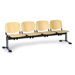 Wartezimmerbank ISO Biedrax LC9749 - Gestell verchromt