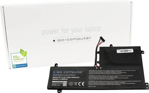 Ipc-computer Notebook-Akku Akku L17M3PG2 (long cable) REPLACE 11.40V 4650 mAh