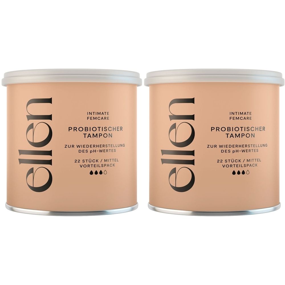 Ellen Probioti Tamp M ECO x2 2x22 St Tampon