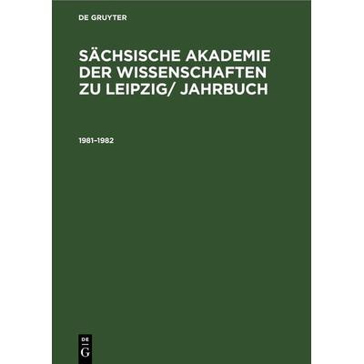 1981–1982, Gebundene Ausgabe von , De Gruyter, 978-3-11-261691-8