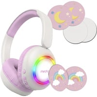 Life HE-1 Kids Bluetooth Kinderkopfhörer pink, Bluetooth, microSD, MP3-Player