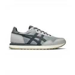 Asics Unisex. 1203A612 Tiger Runner II Sneakers grau (45), Wohnung, Schnürsenkel, Lässig