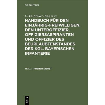 Innerer Dienst, Gebundene Ausgabe von , De Gruyter Oldenbourg, 978-3-486-72920-7