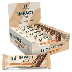 Myprotein - Impact Protein Bar - Karton 12 x 64g RiegelFudge Brownie
