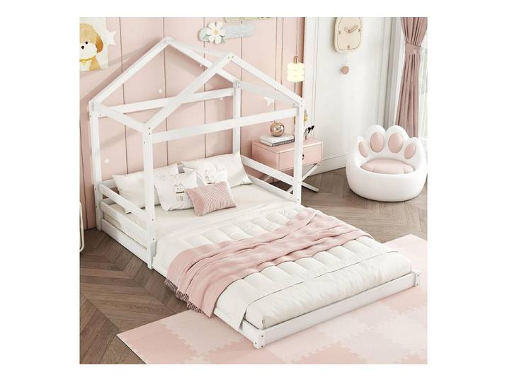 LuxusKollektion Hausbett Kinderbett Hausbett 140x200 cm