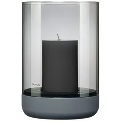blomus Windlicht Calma Stein, Marmor, Granit Grau Dunkelgrau L (Large)