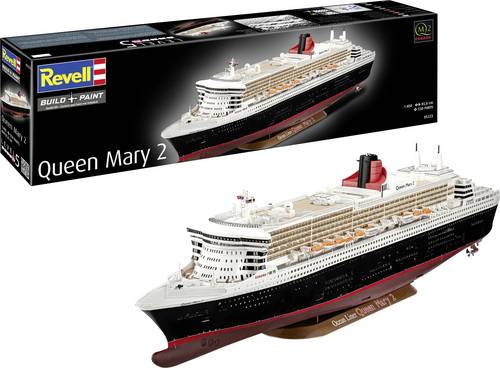 Revell 05223 "Queen Mary 2" Schiffsmodell Bausatz 1:400