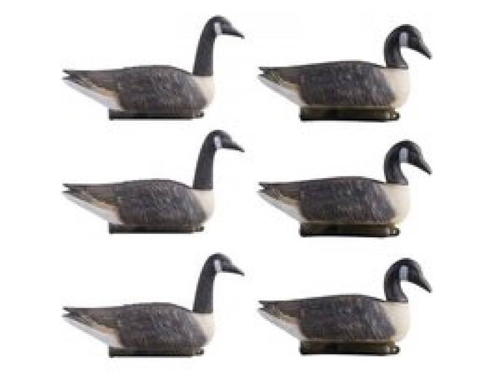 VEVOR Leurres d'Oie 6PCs, Appelants Oies Cendrés Flottants pour la Chasse à la Sauvagine, en XPE Résistant aux Chocs et Silencieux, avec Peinture Ultra-réaliste, pour Piscine, Étang, Lac, Jardin, Cour