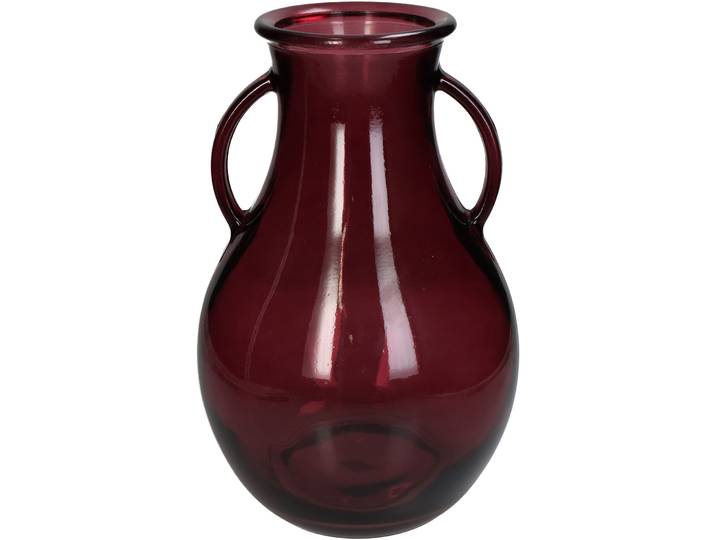 Vase Myko Rosa Glas D 20 H 32 cm