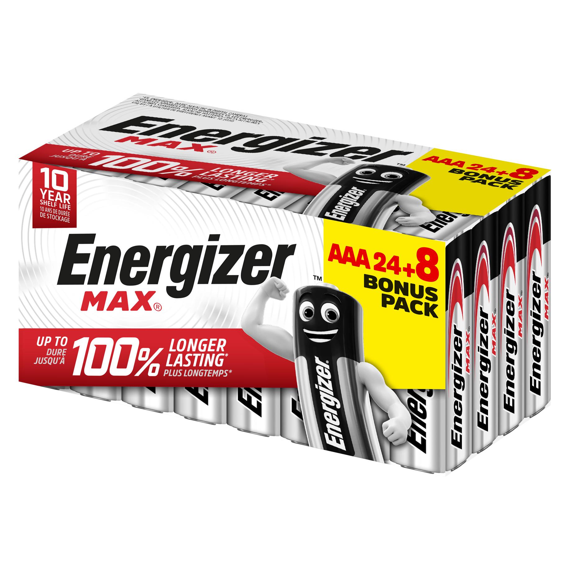 Energizer Max (32 Stk., AAA, 1300 mAh) (E303711400)
